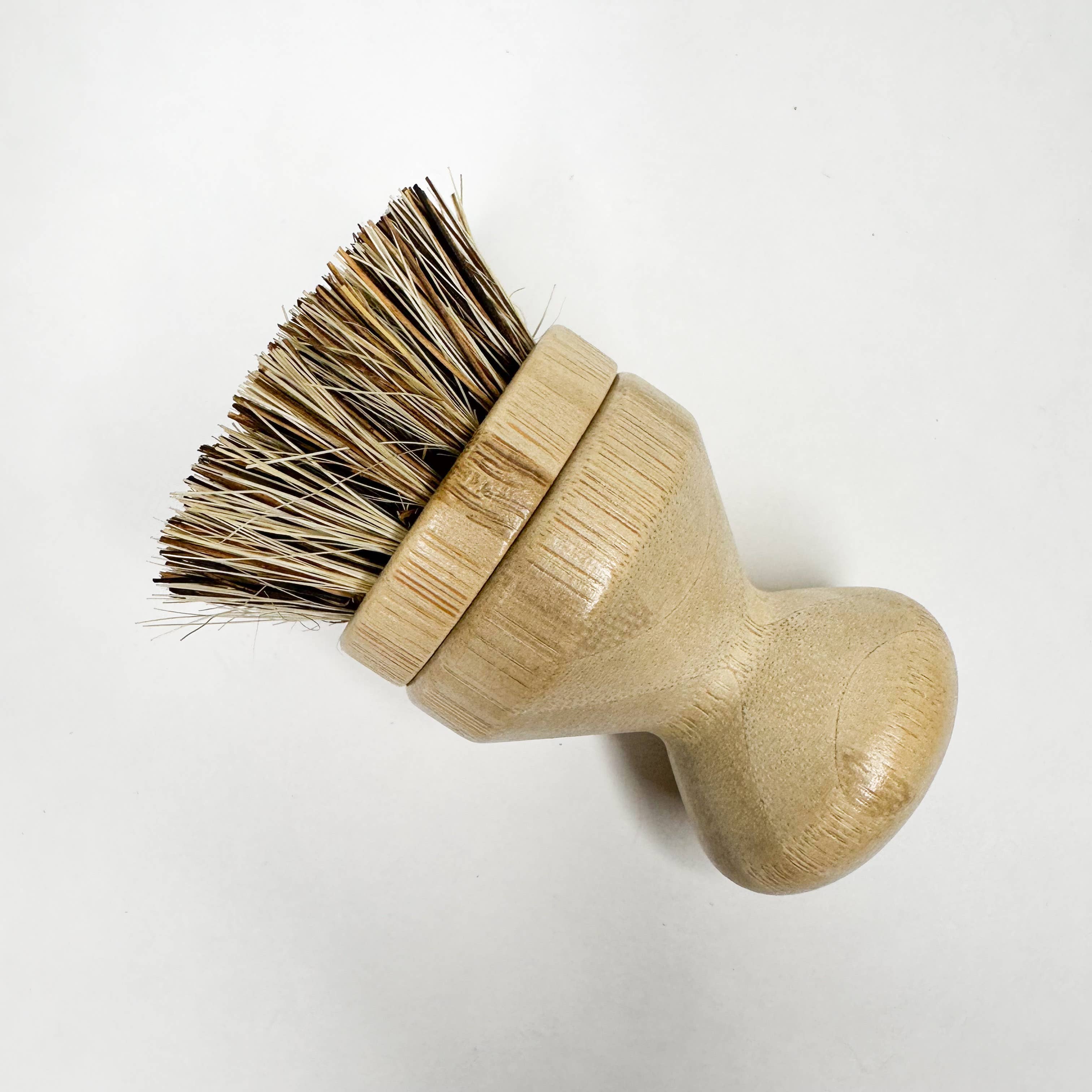 Natural Bamboo Pot & Dish Brush With Replaceable Head