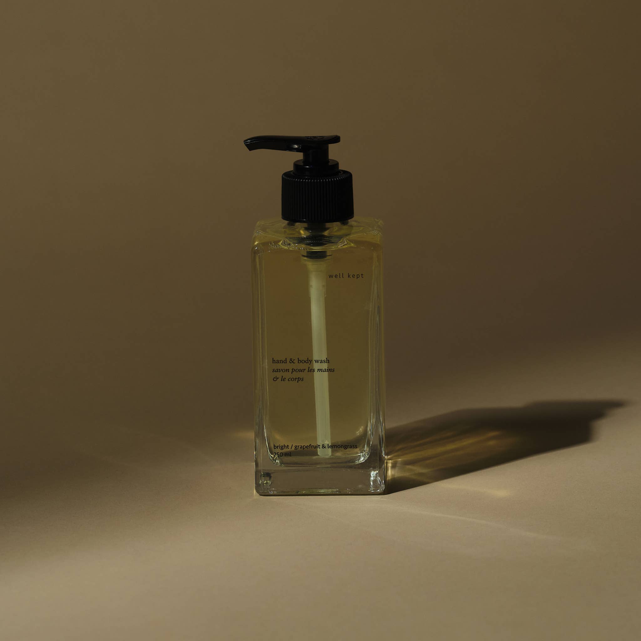 Hand & Body Wash - Bright - 250ml (all-natural, hand-poured)