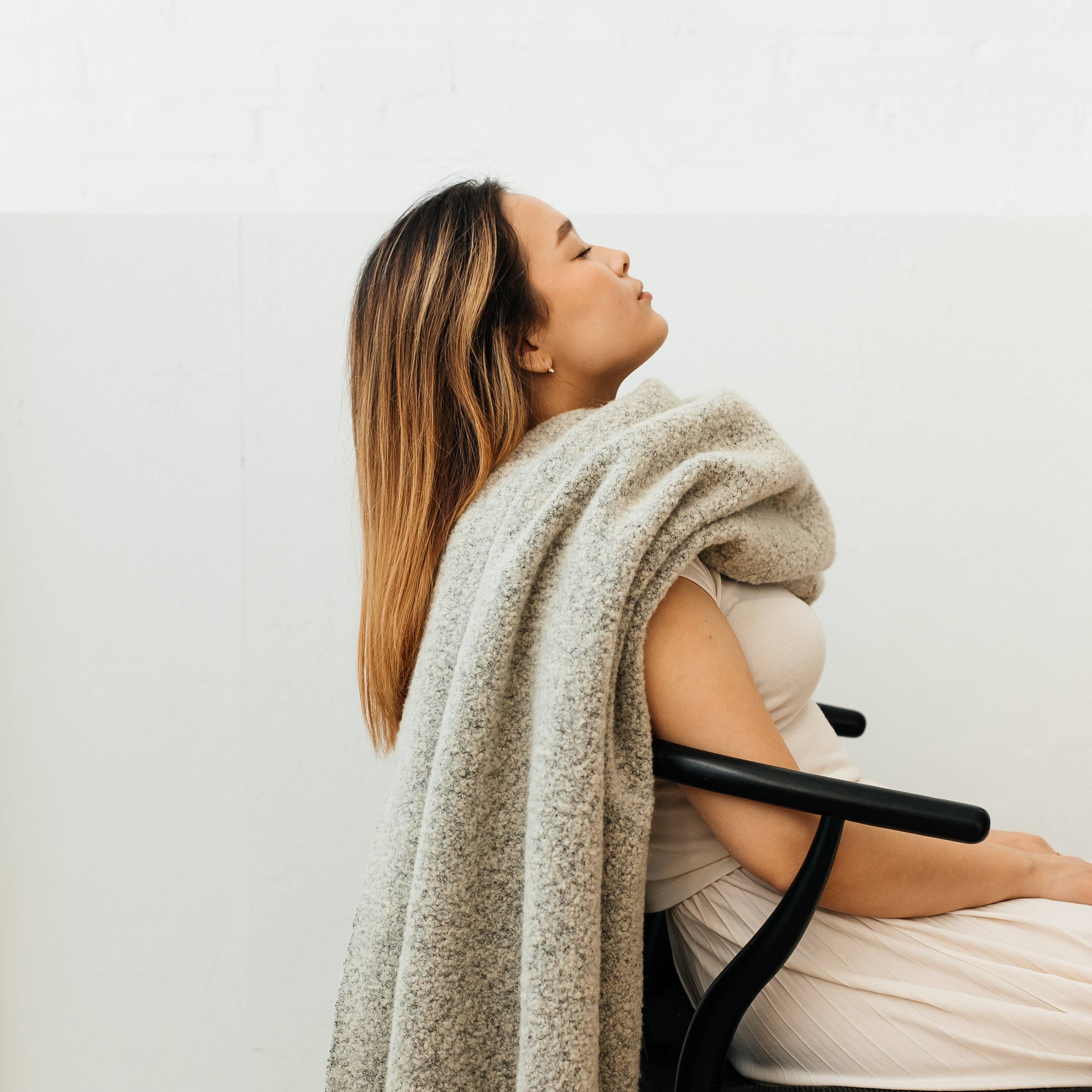 Baldwin Wool Boucle Throw