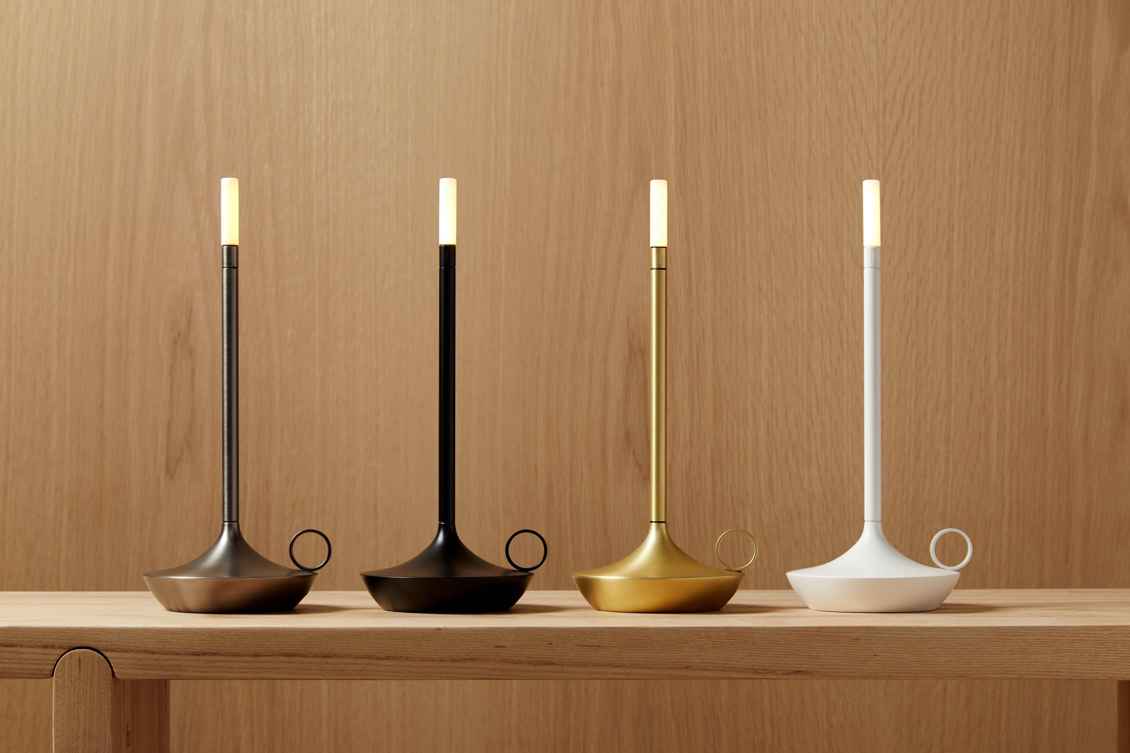 Wick Portable Rechargeable Candle Lamp w/Gift Pack