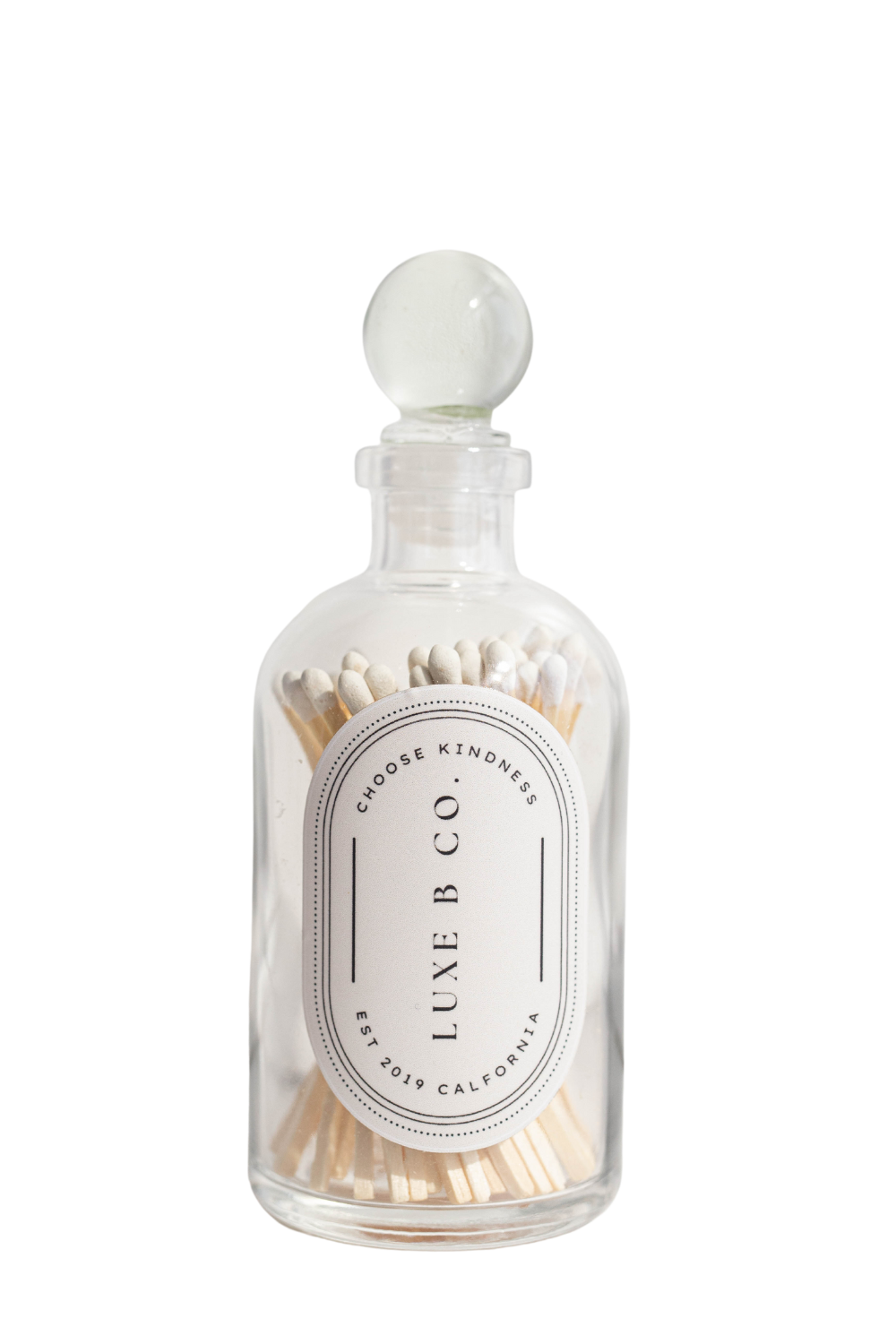 Match Bottles White by Luxe B Co.