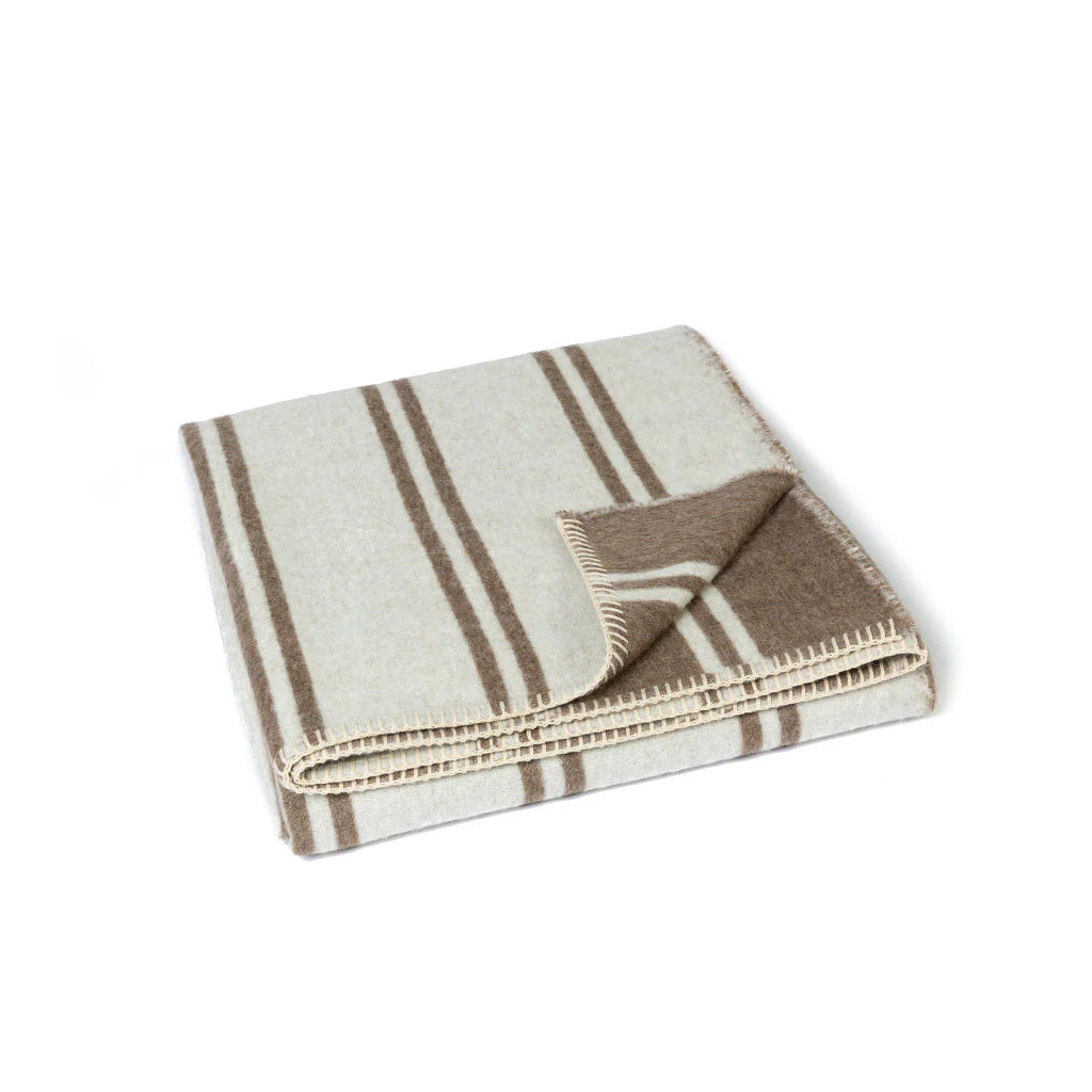 Straits Reversible Throw (Ivory/Cacao)
